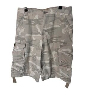 Lee Dungarees Boys size 18 Husky Sahara Camo Cargo Shorts Casual‎ Outdoor